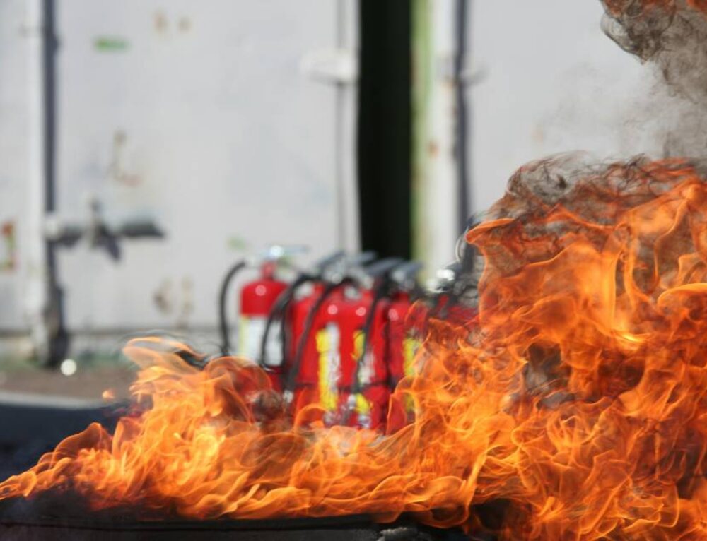 День рождения огнетушителя в Барнауле